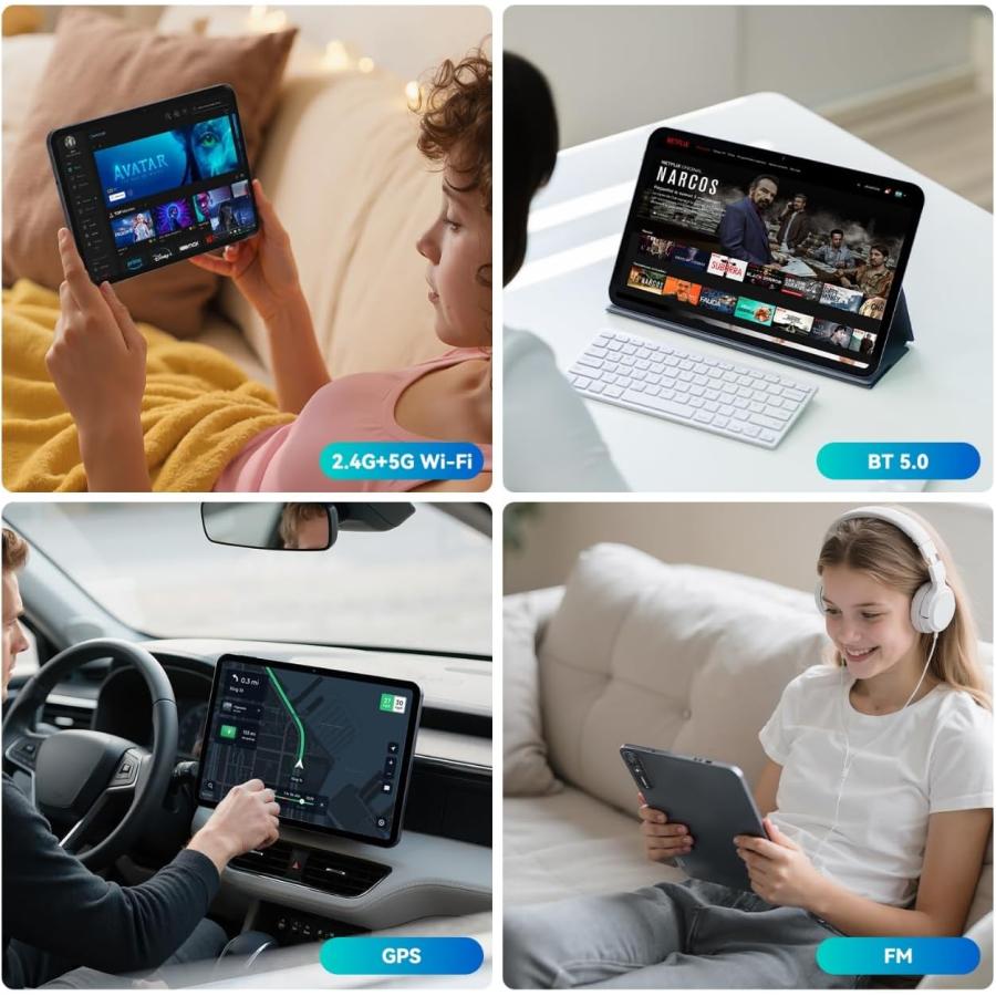 タブレット 13インチ Wi-Fiモデル 256GB+20GB 1TB拡張 IPS液晶 13.4