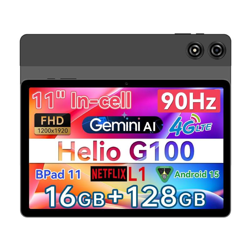 タブレット Android 15 11インチ BNCF Bpad 11 16GB+128GB+1TB