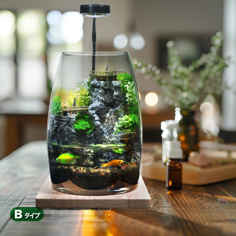 アクアリウムセット ミニチュア ランドスケープ 7点セット景観が含まれ