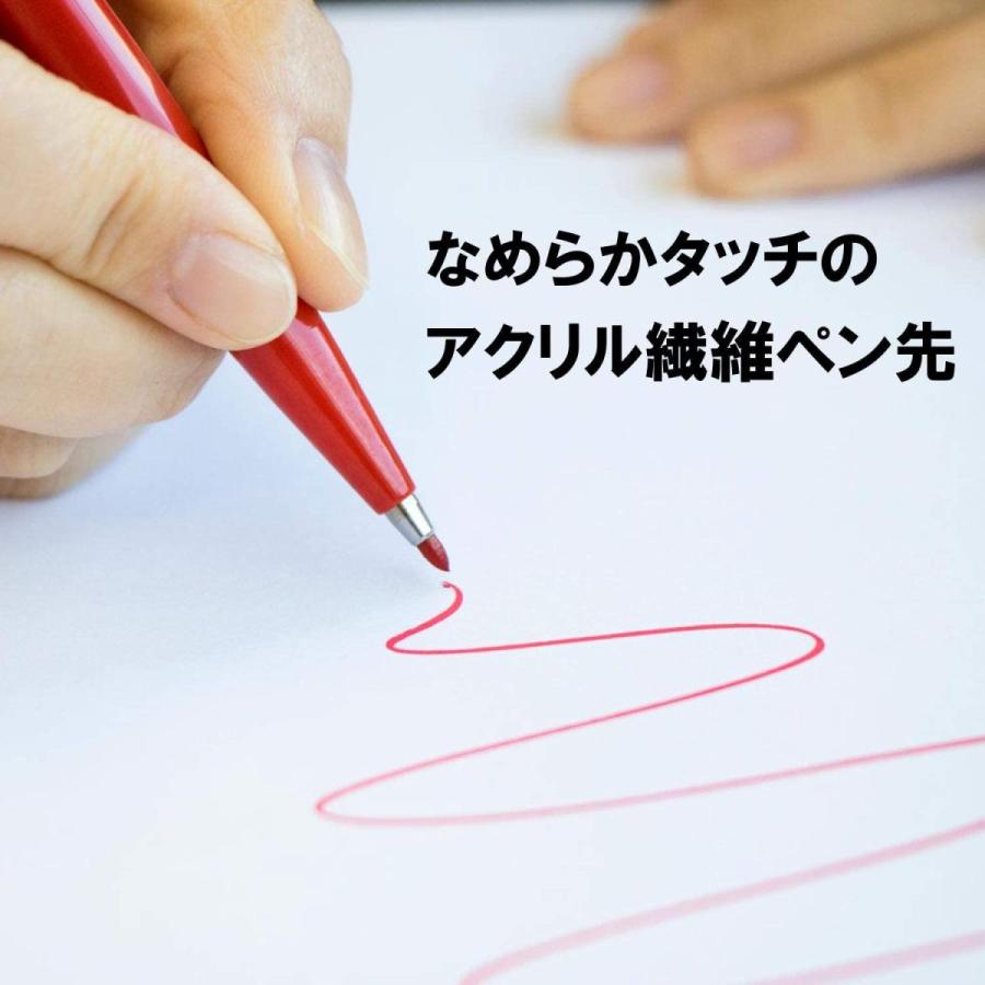 ぺんてる 水性ペン サインペン XS520-BD 赤 200本 赤 200本 水性ペン サインペン XS520 BD