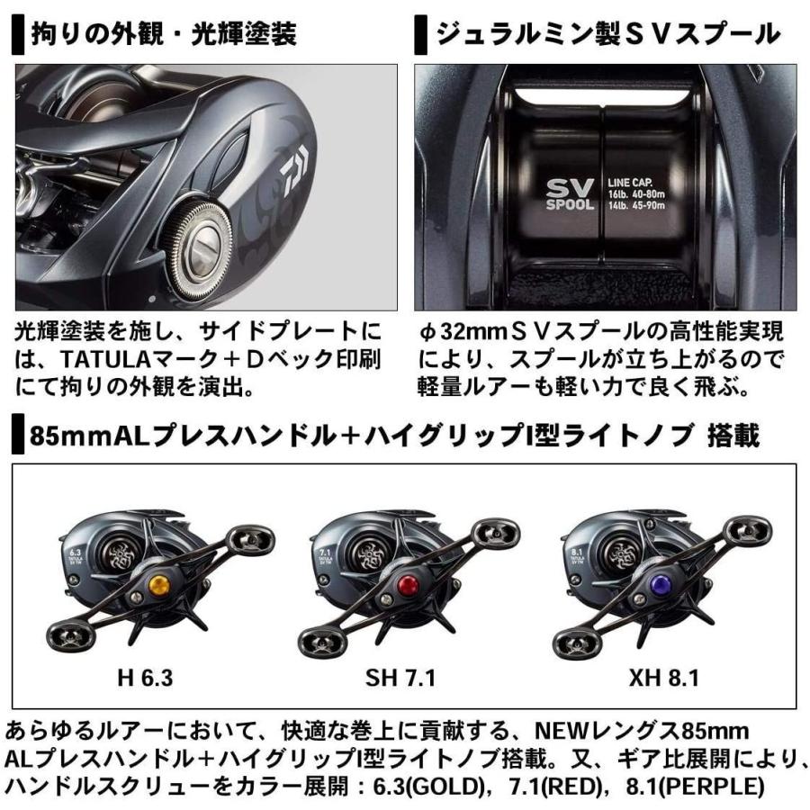 20タトゥーラSV TW 103XH ベイトリール