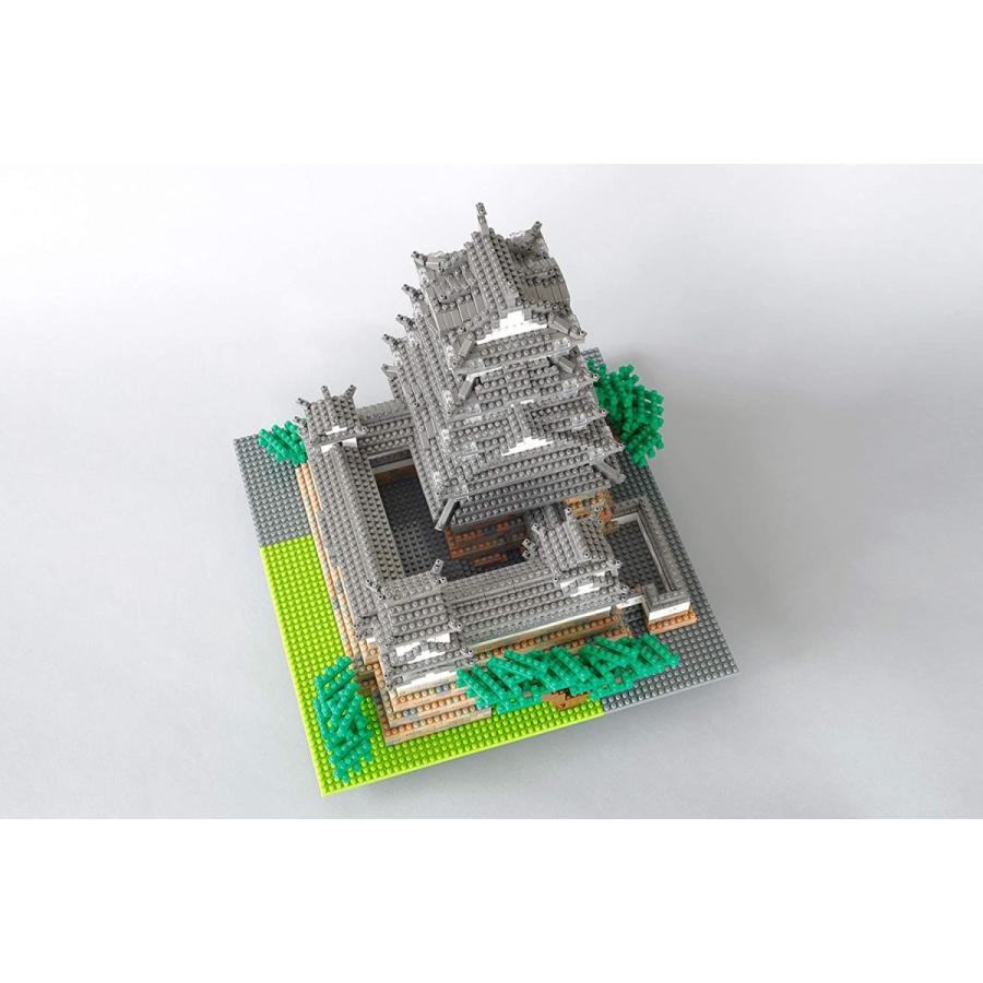 カワダ ナノブロック 姫路城 スペシャルデラックスエディション メタリックシルバーver. NB-042A ナノブロック 姫路城 スペシャルデラックスエディション NB メタリックシルバーver 042A