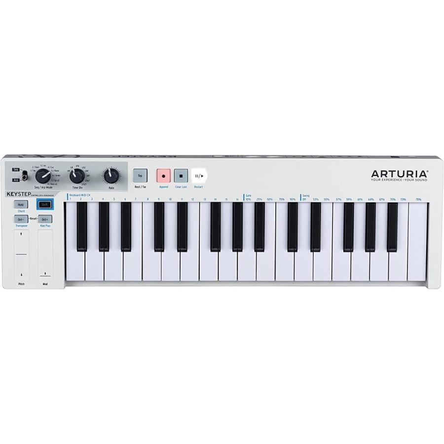 ARTURIA シーケンサー機能搭載 キーボード・コントローラー KEYSTEP コントローラー シーケンサー機能搭載 キーボード KEYSTEP