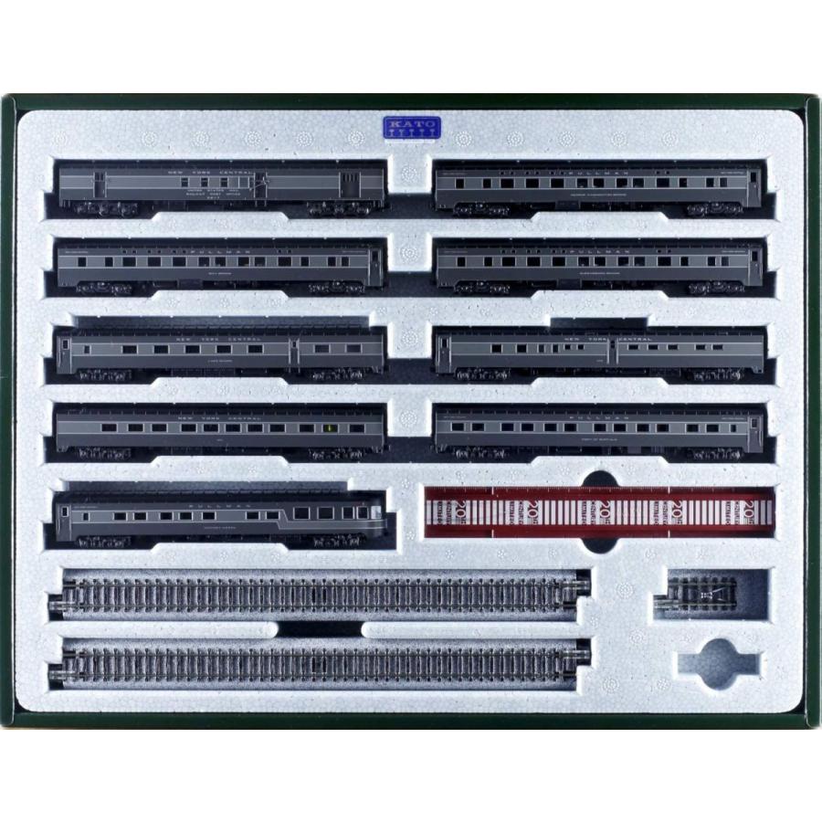 Kato Nゲージ ニューヨーク 鉄道模型 世紀特急 9両基本セット セントラル 客車 2