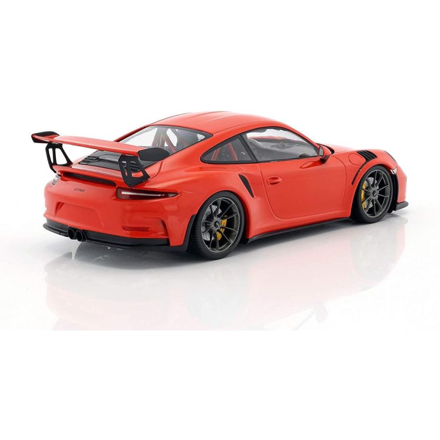 ミニチャンプス 1/18 ポルシェ 911 GT3 RS (991) 2015 ラバオレンジ