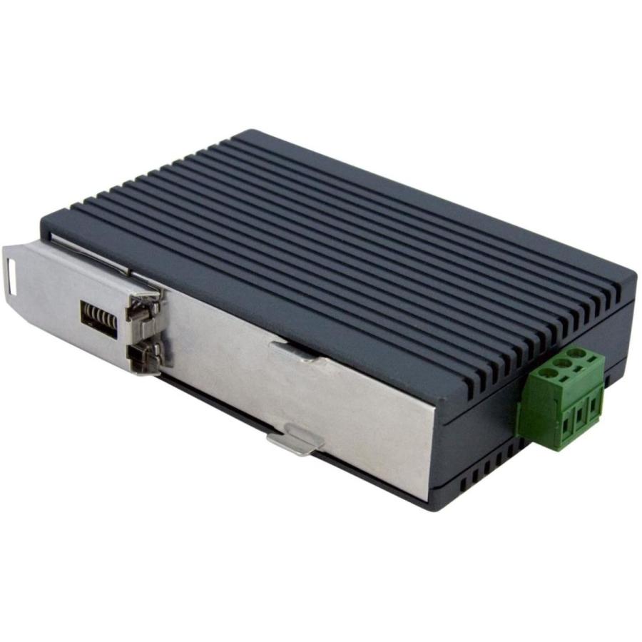 ネット公式 StarTech.com 5ポート産業用スイッチングハブ DINレールに取付け可能 IES5102