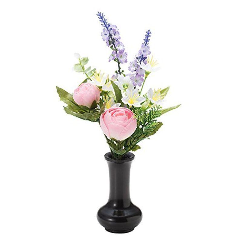 21春夏新色 仏壇屋 滝田商店 仏壇用の仏花 造花千の花 ピンク S 14 花立付 総高さ 約25cm 本物そっくりの仏壇用の仏花 造花滝田商店 花立 Panero Shop