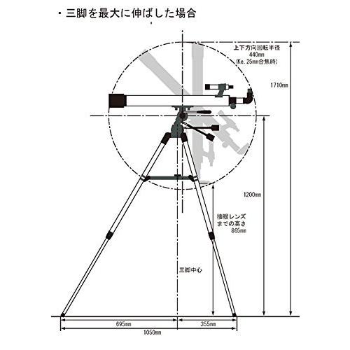 スコープテック アトラス60 天体望遠鏡セット 