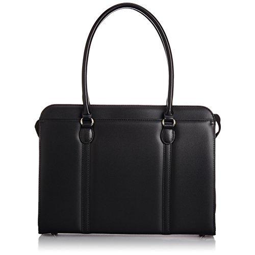 ビジネスバッグ ラカセッタ LA CASETTA 合皮 ビジネストートバッグ (A4対応) 0483 クロ (ブラック) ブラック