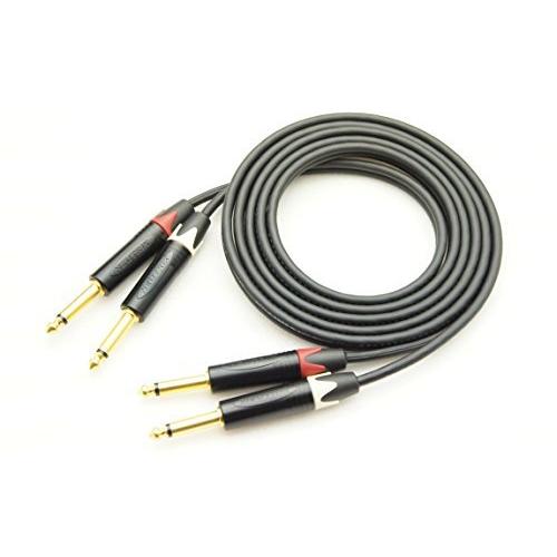 MOGAMI 3106 2芯平行フォンケーブル (2m)