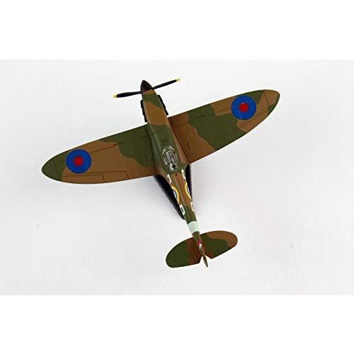 POSTAGE STAMP 1/93 スピットファイア MkII イギリス空軍 ダグラス・バーダー搭乗機