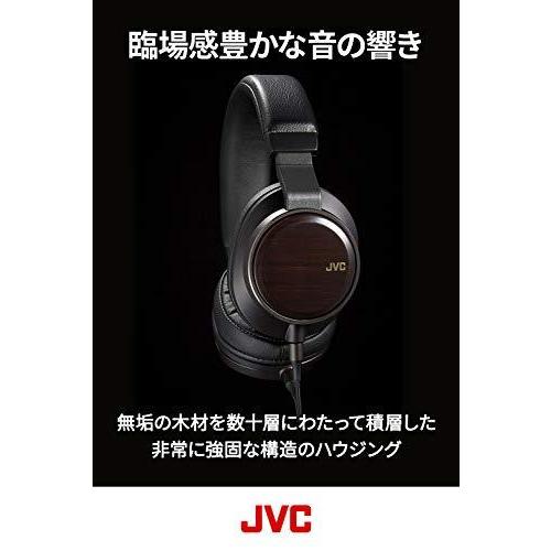 JVC 密閉型ヘッドホン CLASS-S WOODシリーズ ハイレゾ対応 HA-SW01