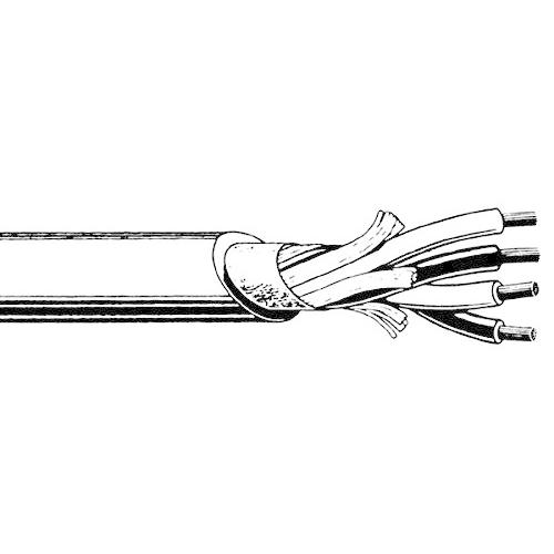 CANARE カナレ 4心スピーカーケーブル(外径6.4mm) 100m巻 黒 4S6/100m