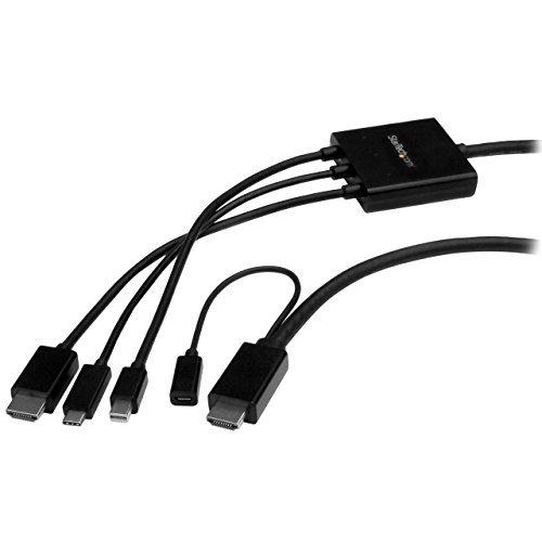 日本人気超絶の StarTech.com USB-C/HDMI/Mini DisplayPort - HDMI変換アダプタケーブル 2m CMDPHD2HD HDMI変換アダプター