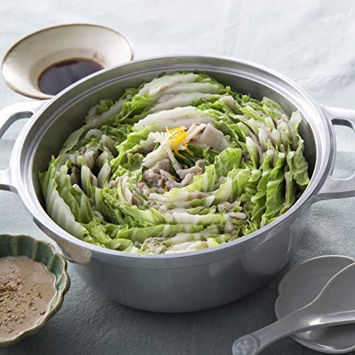 KING無水鍋　HAL 24cm 日本製　両手鍋　万能鍋　箱あり 無水鍋 KING 日本製 18 20 24cm ih キング HAL ムスイ鍋 両手鍋