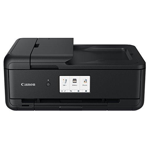 Canon プリンター A3 インクジェット複合機 TR9530 ブラック (黒) : a 
