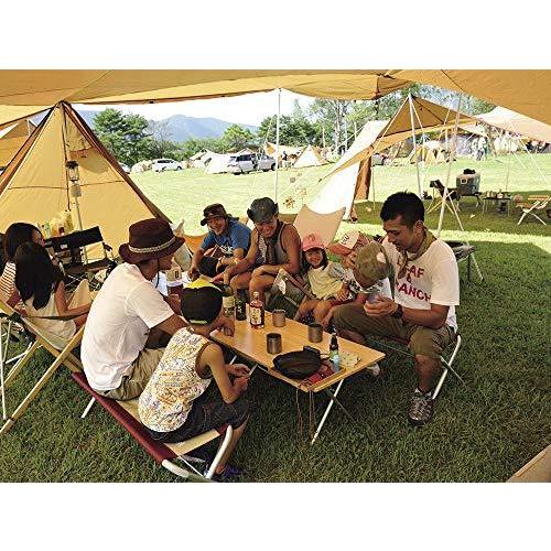 スノーピーク(snow peak) ワンアクションローテーブル竹 LV-100TR