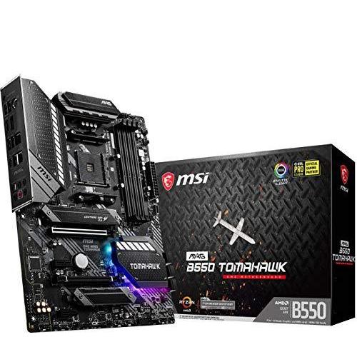 新品同様MSI MAG B550 TOMAHAWK ATX Ryzen5000 MSI MAG B550 TOMAHAWK マザーボード ATX AMD チップセット搭載 Ryzen