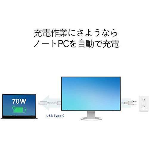 「送料無料・年末感謝」 EIZO FlexScan EV2495-WT （24.1型/1920×1200/フレームレスモニター/アンチグレアIPS/疲れ目軽減/ホワイト） 【OCQ8634574117】(31401円)