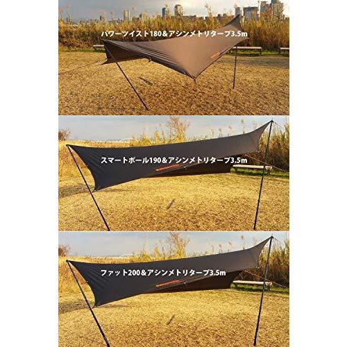KEMEKO ケメコ テレスコカーボンスマートポール190cm 2本セット ミドル