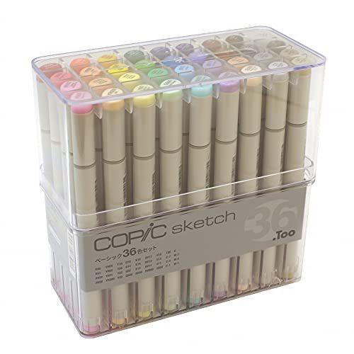 Too コピック スケッチ ベーシック 36色セット : うみねこ工房 - 通販