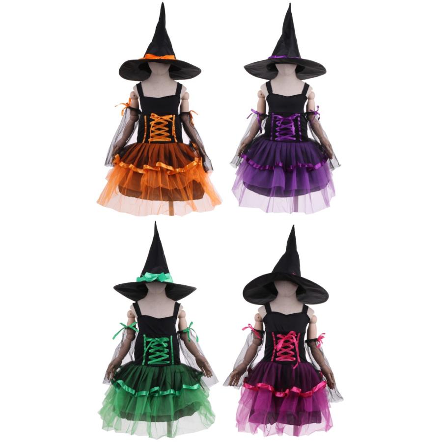 ハロウィン 衣装 コスチューム コスプレ 仮装 女の子 小学生 保育園 かわいい 魔女 ウィッチ 帽子 魔法使い ドレス 4点セット かわいい 110cm 1cm オレンジ Pp Mjo Chld 01 Or M アウトドア ホビー専門店ウミネコ 通販 Yahoo ショッピング