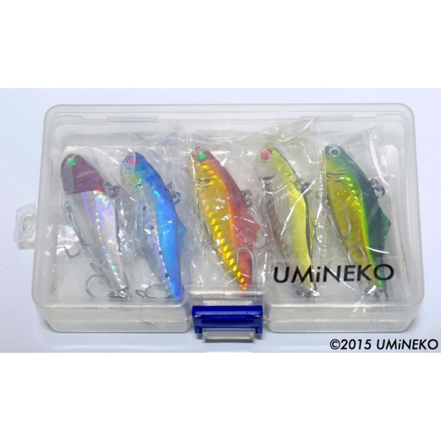 キープレンジバイブ バイブレーション セット ルアー 70mm 21g