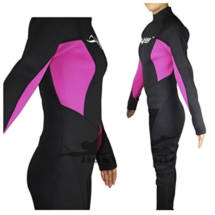 ウェットスーツ レディース L フルスーツ 3mm ウエットスーツ ネオプレン サーフィン シュノーケル ダイビング 女 マリンスポーツ 1 海外輸入