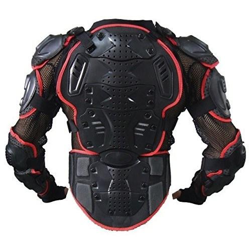 Fox レッド プロテクター 上半身 モトクロス オフロード