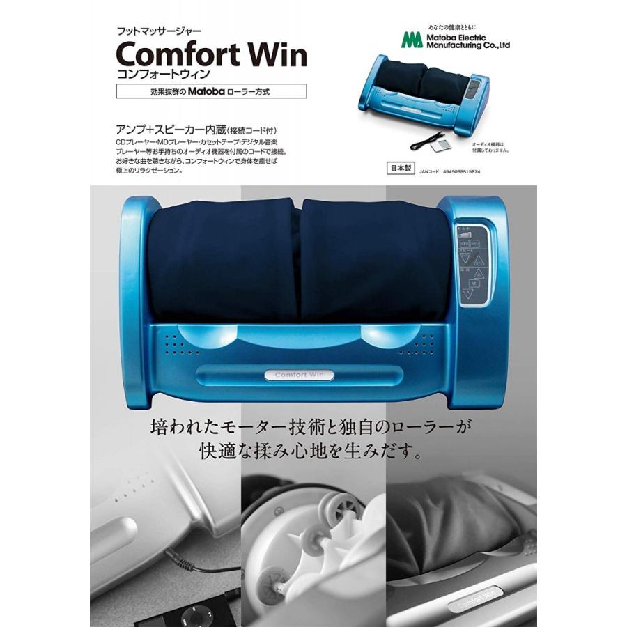 MATOBA 的場電機製作所 コンフォートウィン マッサージ機 フットマサージャー トリガーポイント ふくらはぎ 脚 マッサージローラー ホームローラー 爆買の画像