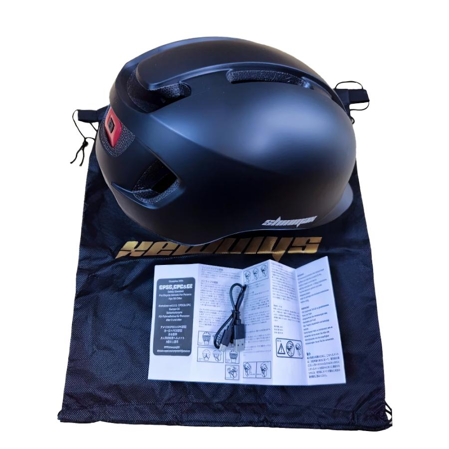 Shinmax 自転車 ヘルメット LEDライト付き 在庫処分 男女兼用 Shinmax 自転車 ヘルメット LEDライト付き 在庫処分 男女兼用
