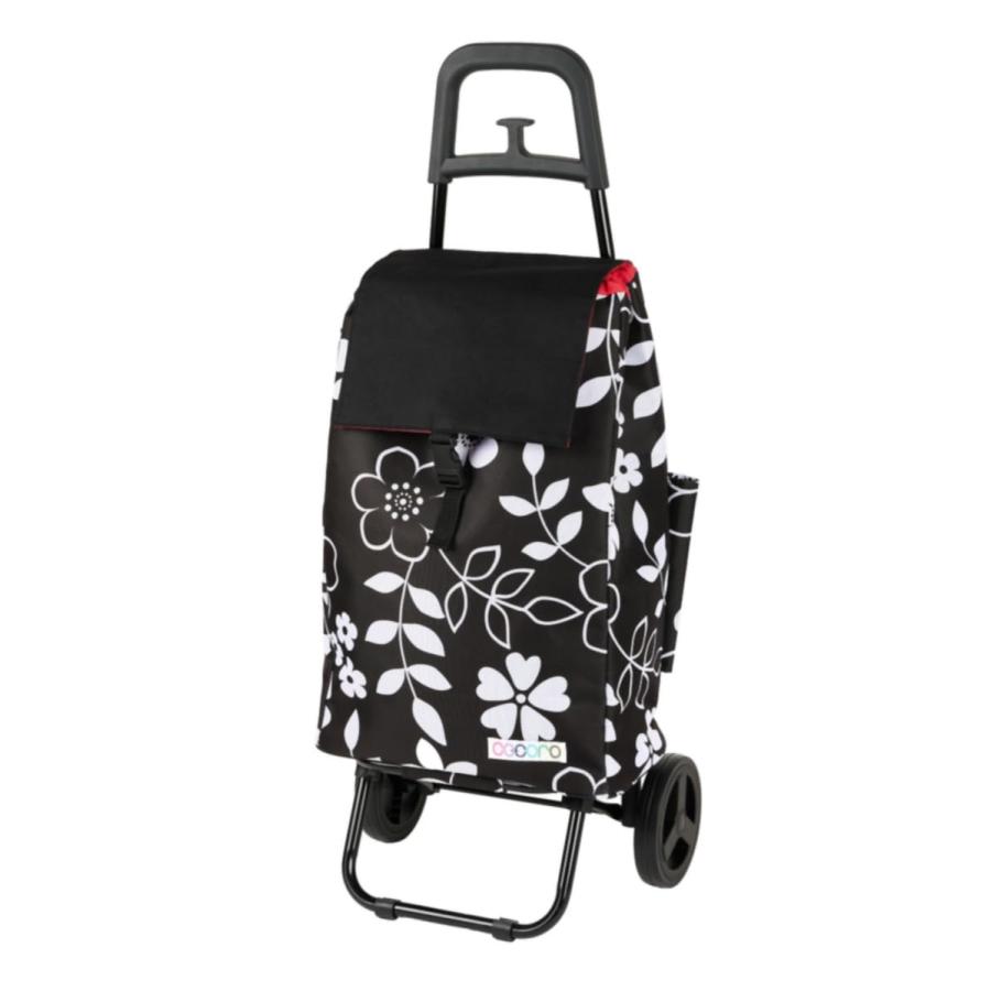 COCORO ココロ ショッピングカート カートセット (デザイン柄) 40L 花