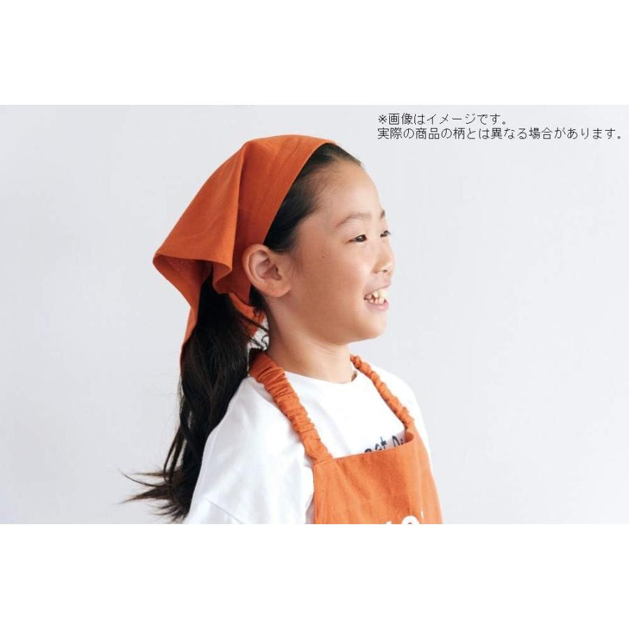 habituel アビチュアル ノート キッズエプロン 3Pセット （バンダナ