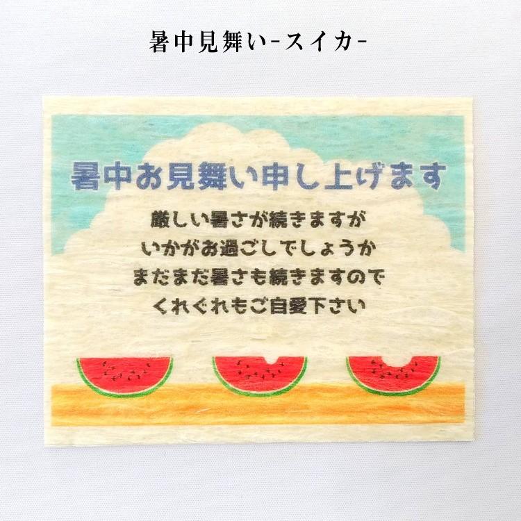 美味しいポストカード 暑中見舞い 残暑見舞い9枚セット 印刷せんべいとプチギフトの海翁堂 通販 Yahoo ショッピング