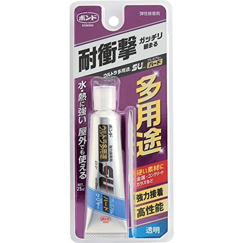 コニシ(Konishi)　箱売りボンド　ウルトラ多用途SU　プレミアムハード　クリヤー　25ｍｌ　100本入