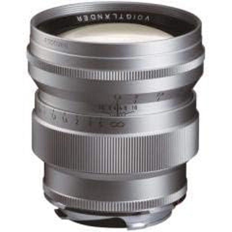 【希少品】 Voigtlander フォクトレンダー NOKTON Vintage Line 75mm F1.5 Aspherical シルバー VMマ 【V1277757365】(46468円)