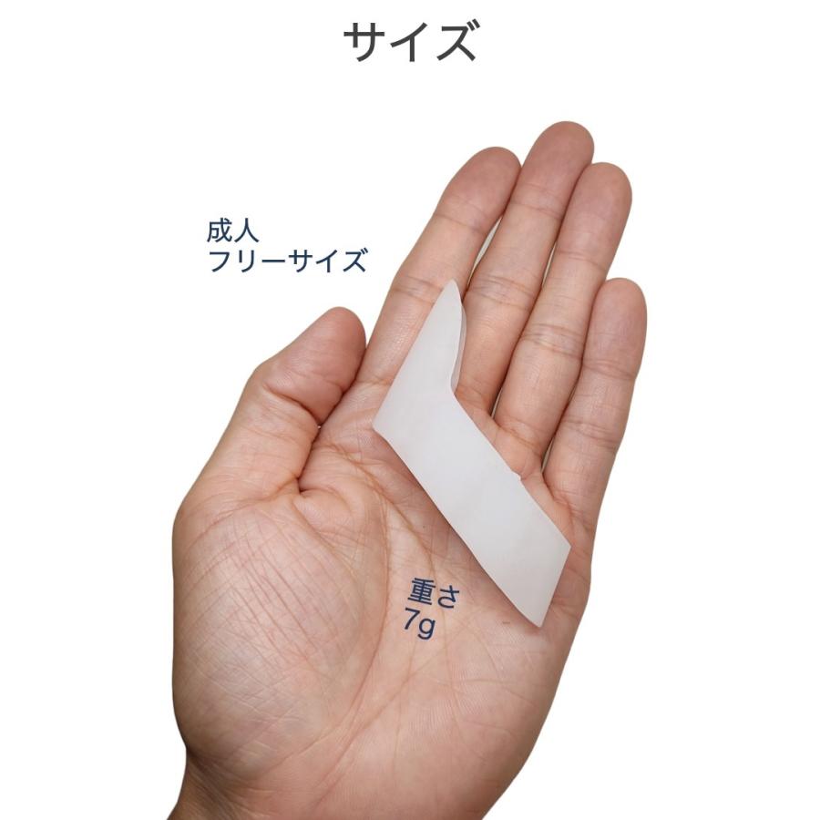 内反小趾サポーター 2組(4個)セット シリコンパッド 小指 矯正