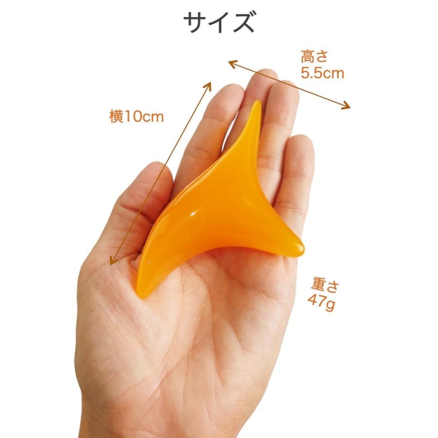 ツボ押し棒 カッサ 蜜蝋樹脂 オカリナ型 洗えるツボ押し マッサージ 入浴 お風呂 岩盤浴 整体 かっさ つぼ押し 足裏 肩 首 腰 ふくらはぎ 0431 便利雑貨ショップumiwo 通販 Yahoo ショッピング