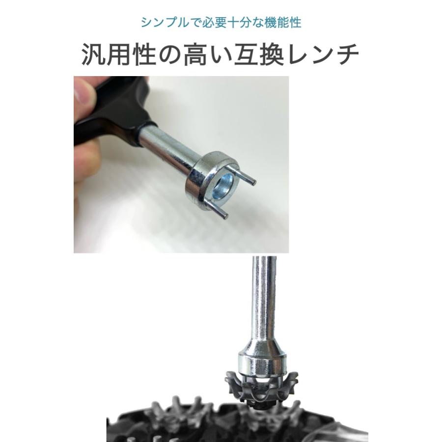 ゴルフシューズ レンチ スパイク 鋲 交換 工具 ゴルフスパイク