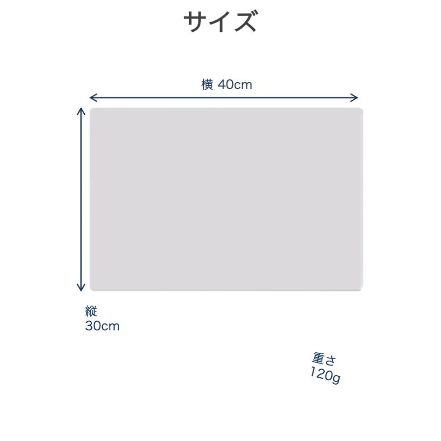 ネイル シリコンマット 30 x 40cm グレー シリコン 携帯 洗える