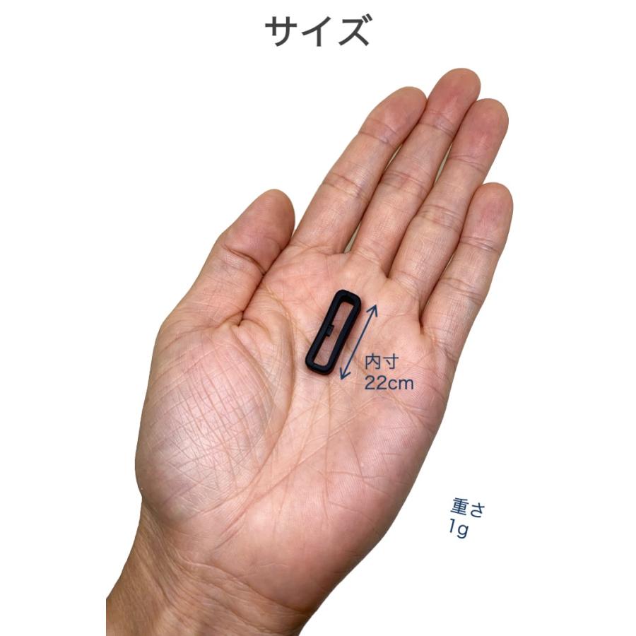 Garmin バンドループ 内寸22mm 3個セット 遊環 シリコン 腕時計バンド ループ ガーミン 交換 foreAthlete forerunner 220 630 Approach s10 s20 Fenix 5 6 |  | 04