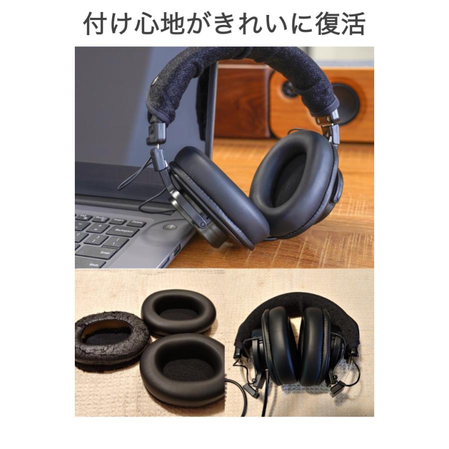 SONY 互換 交換用 ヘッドホン イヤーパッド MDR-CD900ST MDR-7506 MDR