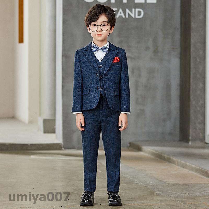 子供服 キッズ セットアップ フォーマル ヘリンボーンスーツ 6点セット