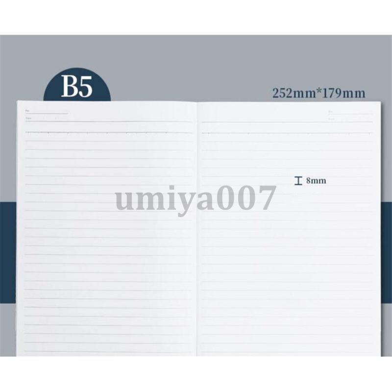 ノート 5冊セット B5 60枚/冊 メモ帳 手帳 便利 簿記 学生用 ノート 5冊セット B5 60枚/冊 メモ帳 手帳 便利 簿記 学生用