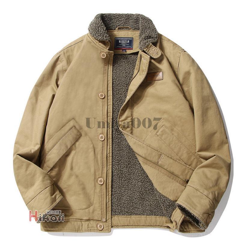 N-1 デッキジャケット メンズ ミリタリージャケット アウター 米軍 裏