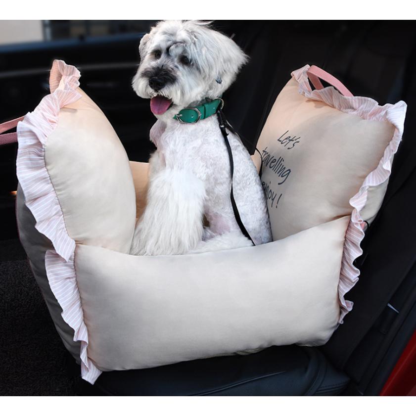 犬用 ドライブボックス 車用 ペット用 猫 犬 ベッド ドライブベッド