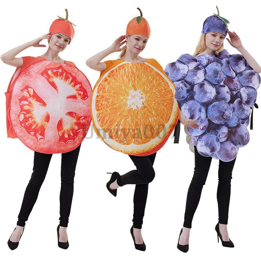 コスプレ ハロウィン 変装 仮装 ぶどう 葡萄 蜜柑 みかん トマト 果物