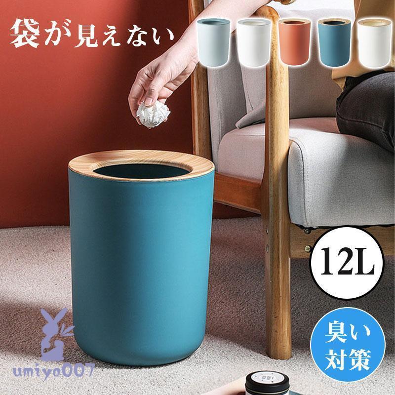ごみ箱 ゴミ箱 ダストボックス 12L くず入れ 袋が見えない 隠す