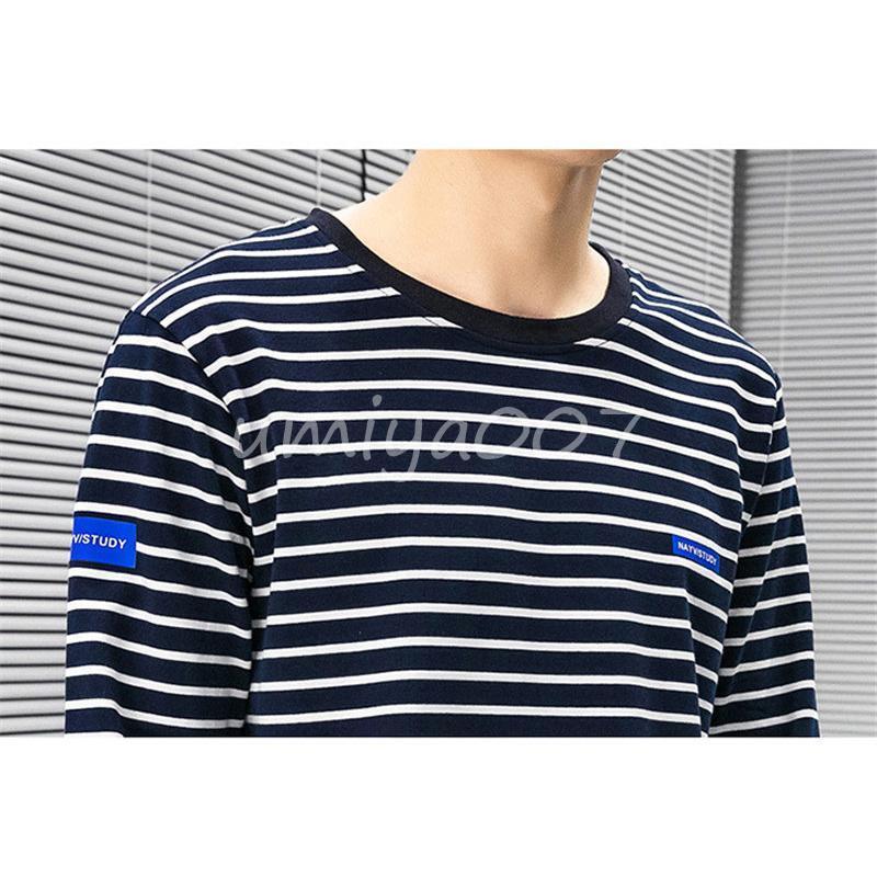 tシャツ 長袖 ロンT メンズ 秋服 秋物 春 ボーダー ロングTシャツ インナー トップス スポーツ 男性用 かっこいい アウトドア カジュアル｜umiya007｜19