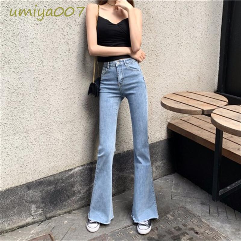 フレアデニムパンツ レディース ロング丈 ブーツカット スキニー フレアデニムパンツ レディース ロング丈 ブーツカット スキニー